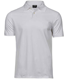 Tee Jays Heavy Cotton Piqué Polo Shirt T1400 - White