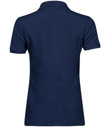 Tee Jays Ladies Heavy Cotton Piqué Polo Shirt T1401 - T1401 Navy Back