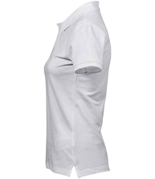 Tee Jays Ladies Heavy Cotton Piqué Polo Shirt T1401 - T1401 White Side