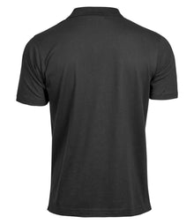 Tee Jays Luxury Stretch V Neck Polo Shirt T1404 - T1404 Black Back