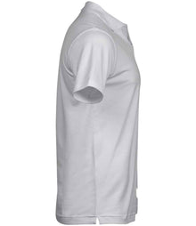 Tee Jays Luxury Stretch V Neck Polo Shirt T1404 - T1404 White Side