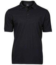 Tee Jays Luxury Stretch Piqué Polo Shirt T1405 - Black