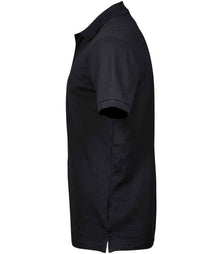 Tee Jays Luxury Stretch Piqué Polo Shirt T1405 - T1405 Black Side
