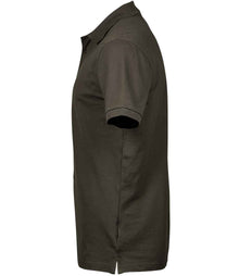 Tee Jays Luxury Stretch Piqué Polo Shirt T1405 - T1405 Dark Olive Side