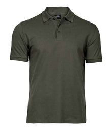 Tee Jays Luxury Stretch Piqué Polo Shirt T1405 - Deep Green