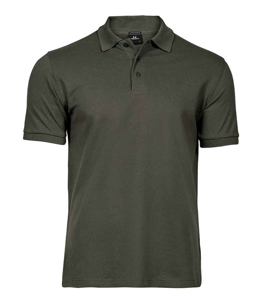 Tee Jays Luxury Stretch Piqué Polo Shirt T1405 - Deep Green
