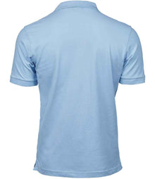 Tee Jays Luxury Stretch Piqué Polo Shirt T1405 - T1405 Light Blue Back
