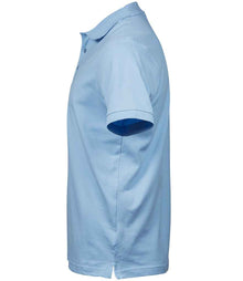 Tee Jays Luxury Stretch Piqué Polo Shirt T1405 - T1405 Light Blue Side