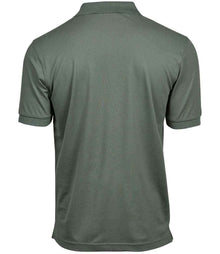 Tee Jays Luxury Stretch Piqué Polo Shirt T1405 - T1405 Leaf Green Back