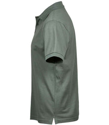 Tee Jays Luxury Stretch Piqué Polo Shirt T1405 - T1405 Leaf Green Side