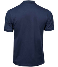 Tee Jays Luxury Stretch Piqué Polo Shirt T1405 - T1405 Navy Back