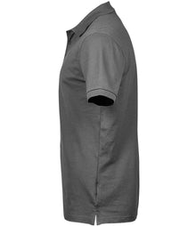 Tee Jays Luxury Stretch Piqué Polo Shirt T1405 - T1405 Powder Grey Side