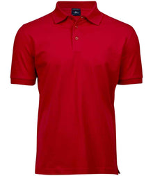 Tee Jays Luxury Stretch Piqué Polo Shirt T1405 - Red