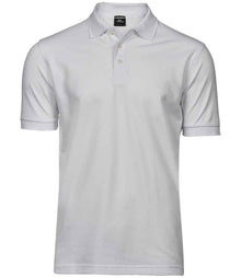 Tee Jays Luxury Stretch Piqué Polo Shirt T1405 - White