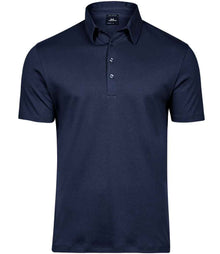 Tee Jays Pima Cotton Interlock Polo Shirt T1440 - Navy
