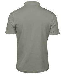 Tee Jays Pima Cotton Interlock Polo Shirt T1440 - T1440 Sage Back