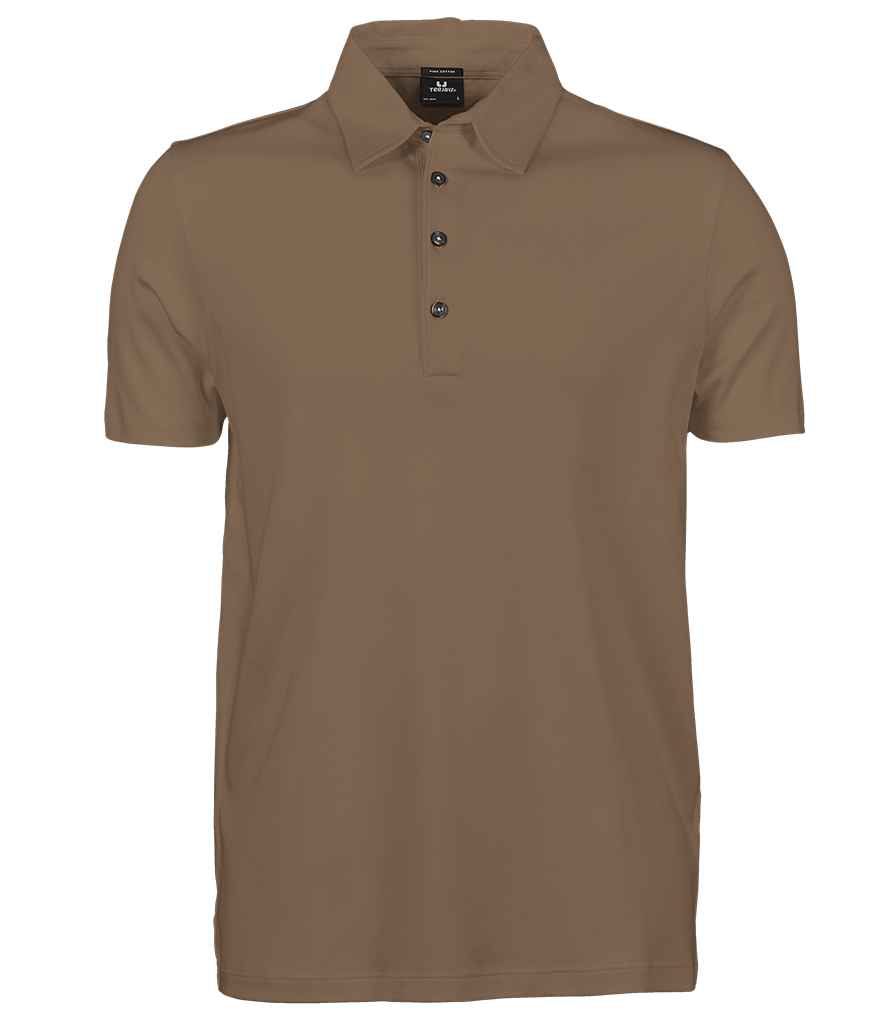Tee Jays Pima Cotton Interlock Polo Shirt T1440 - Wood