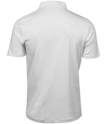 Tee Jays Pima Cotton Interlock Polo Shirt T1440 - T1440 White Back