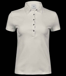 Tee Jays Ladies Pima Cotton Interlock Polo Shirt T1441 - Cement