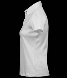 Tee Jays Ladies Pima Cotton Interlock Polo Shirt T1441 - T1441 Cement Side