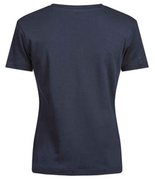 Tee Jays Ladies Pima Cotton T-Shirt T1451 - T1451 Navy Back