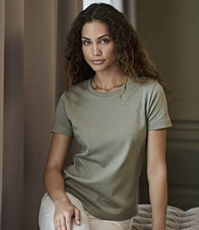 Tee Jays Ladies Pima Cotton T-Shirt T1451 - T1451 Sage Model