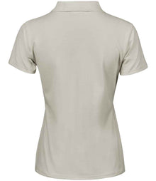 Tee Jays Ladies Luxury Stretch Polo Shirt T145 - T145 Cement Back
