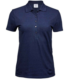 Tee Jays Ladies Luxury Stretch Polo Shirt T145 - Denim