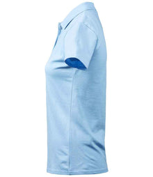 Tee Jays Ladies Luxury Stretch Polo Shirt T145 - T145 Light Blue Side