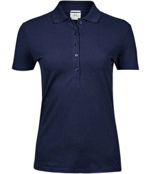 Tee Jays Ladies Luxury Stretch Polo Shirt T145 - Navy