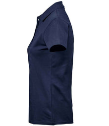 Tee Jays Ladies Luxury Stretch Polo Shirt T145 - T145 Navy Side