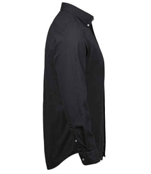 Tee Jays Perfect Long Sleeve Oxford Shirt T4000 - T4000 Black Side