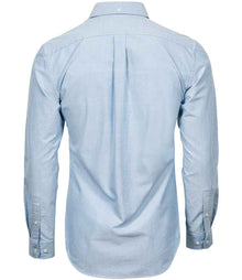 Tee Jays Perfect Long Sleeve Oxford Shirt T4000 - T4000 Light Blue Back