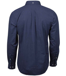 Tee Jays Perfect Long Sleeve Oxford Shirt T4000 - T4000 Navy Back