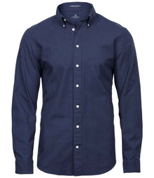 Tee Jays Perfect Long Sleeve Oxford Shirt T4000 - Navy