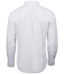 Tee Jays Perfect Long Sleeve Oxford Shirt T4000 - T4000 White Back