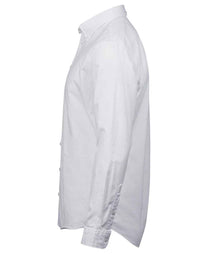 Tee Jays Perfect Long Sleeve Oxford Shirt T4000 - T4000 White Side