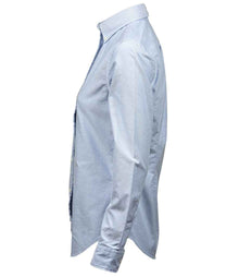 Tee Jays Ladies Perfect Long Sleeve Oxford Shirt T4001 - T4001 Light Blue Side