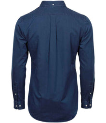Tee Jays Long Sleeve Casual Twill Shirt T4002 - T4002 Indigo Back