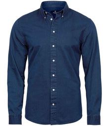 Tee Jays Long Sleeve Casual Twill Shirt T4002 - Indigo