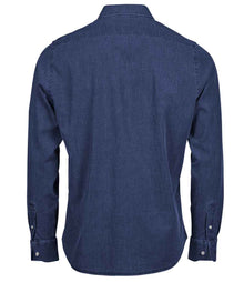 Tee Jays Denim Shirt T4004 - T4004 Blue Denim Back