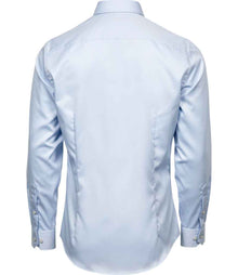 Tee Jays Luxury Comfort Fit Long Sleeve Oxford Shirt T4020 - T4020 Light Blue Back