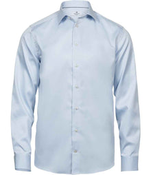 Tee Jays Luxury Comfort Fit Long Sleeve Oxford Shirt T4020 - Light Blue