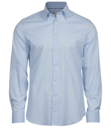 Tee Jays Luxury Stretch Long Sleeve Shirt T4024 - Light Blue