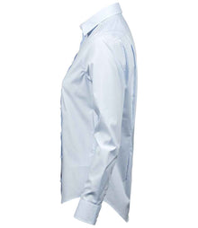 Tee Jays Ladies Stretch Luxury Long Sleeve Poplin Shirt T4025 - T4025 Light Blue Side