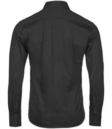Tee Jays Active Stretch Long Sleeve Shirt T4030 - T4030 Black Back