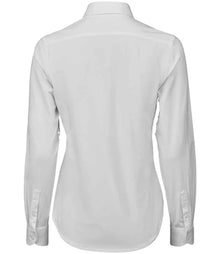 Tee Jays Ladies Active Long Sleeve Stretch Shirt T4031 - T4031 White Back