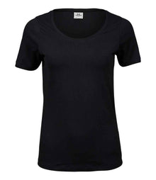 Tee Jays Ladies Stretch T-Shirt T450 - Black