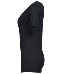 Tee Jays Ladies Stretch T-Shirt T450 - T450 Black Side