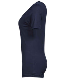 Tee Jays Ladies Stretch T-Shirt T450 - T450 Navy Side